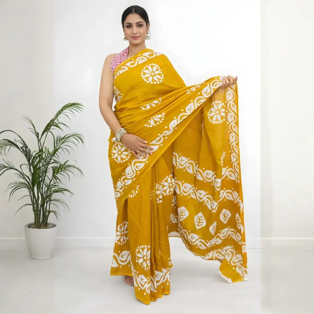 Sona Pushpika Cotton Saree