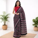 Nisha Pushpa Mul Cotton Saree