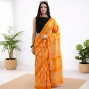 Aarohi Kesar Cotton Saree